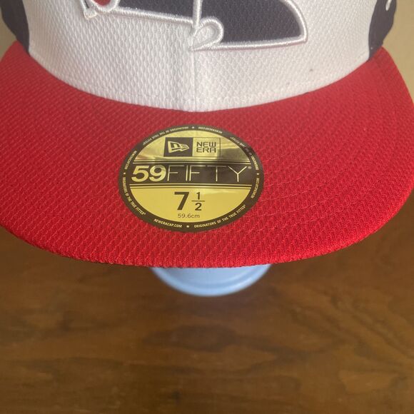 New Era Chicago White Sox 59Fifty Throwback Baseball Cap Fitted Hat - Size 7-1/2 - Picture 3 of 8